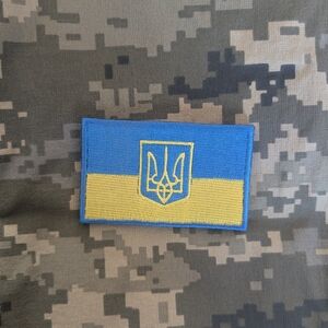 Blue and Yellow Flag Patch